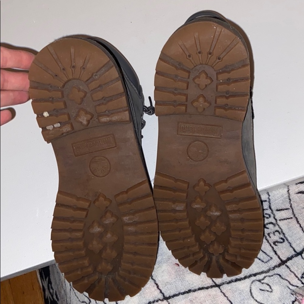 Gray Timberland Boots - Picture 3 of 5